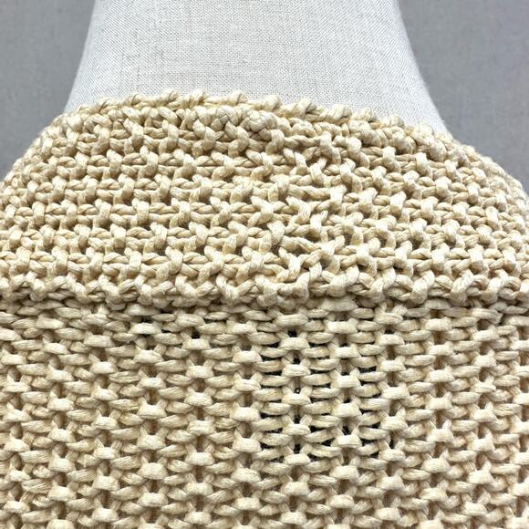 Ralph Lauren Black Label woven cotton longline open cardigan‎ sweater Size Large - Picture 8 of 12